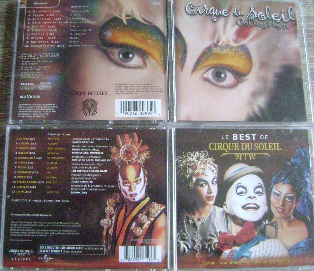theCorrs/PaoloConte/Cocciante/Kelly Clarson/Cirque Du Soleil, Cd's en Dvd's, Cd's | Pop, Zo goed als nieuw, Ophalen of Verzenden
