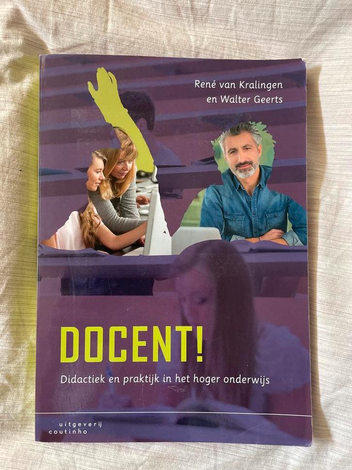 Docent! Didactiek in hoger onderwijs, Boeken, Studieboeken en Cursussen, Zo goed als nieuw, HBO, Ophalen