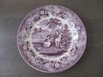 Bord - Ruth & Boaz Petrus Regout - 26 cm, Antiek en Kunst, Ophalen of Verzenden
