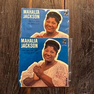 Mahalia Jackson singles - Gospel Klassiekers, Cd's en Dvd's, Vinyl | Wereldmuziek, Gebruikt, Overige soorten, Overige formaten
