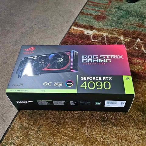ASUS ROG STRIX RTX 4090 OC Edition, Computers en Software, Videokaarten, Nieuw, Nvidia, PCI-Express 4.0, GDDR6, HDMI, Ophalen of Verzenden