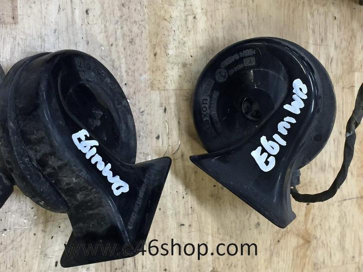 Claxon BMW E60 E61, Auto-onderdelen, Elektronica en Kabels, BMW, Gebruikt, Ophalen of Verzenden