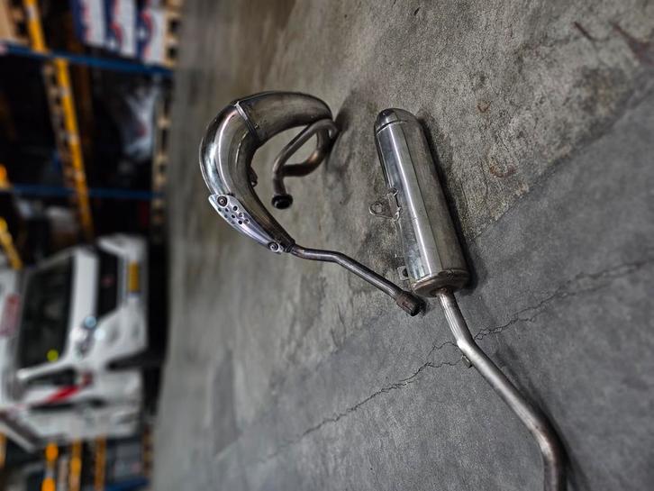 Originele Derbi DRD Pro uitlaat, Fietsen en Brommers, Brommers | Tuning en Styling, Zo goed als nieuw, Ophalen of Verzenden