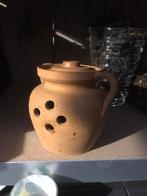 Terracotta gember potje 17 cm hoog, Ophalen of Verzenden