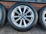 Originele BMW 5 Serie F10 F11 Winterset Continental TPMS, Ophalen, Gebruikt, Banden en Velgen, 17 inch