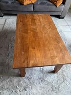 Teak houten salontafel, Ophalen, Gebruikt, 100 tot 150 cm, Teakhout
