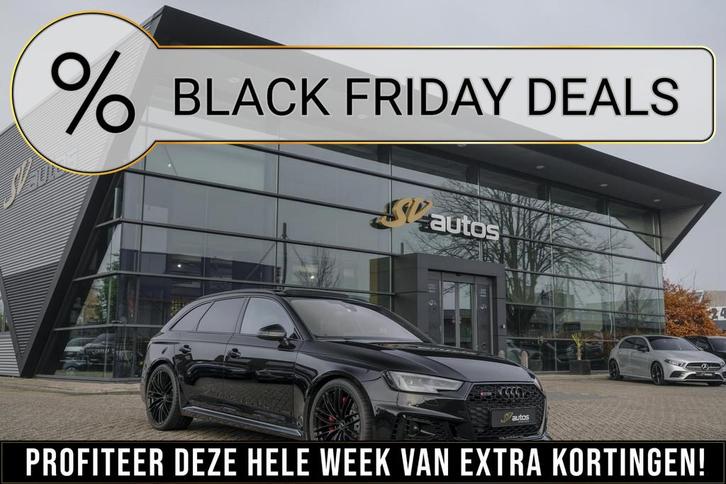Audi RS4 Avant 2.9 TFSI 450pk Quattro Panoramadak Stoelkoeli, Auto's, Audi, Bedrijf, Te koop, RS4, 360° camera, 4x4, ABS, Achteruitrijcamera