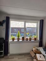 Twee gordijnen, Huis en Inrichting, Stoffering | Gordijnen en Lamellen, Ophalen, Gebruikt, 200 cm of meer