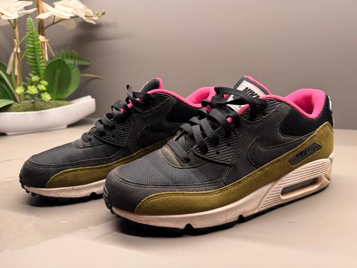 NikeiD Air Max - Maat 42 - Uniek Design!, Kleding | Heren, Schoenen, Gedragen, Sneakers of Gympen, Zwart, Ophalen of Verzenden