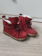 Jochie & Freaks warm gevoerde hoge sneakers van leer rood ma, Schoentjes, Jongetje of Meisje, Ophalen of Verzenden, Zo goed als nieuw