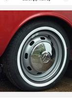 Gezocht 15 inch White Wall (kever) banden, Ophalen, Zo goed als nieuw