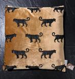 HD Leopard Kussen 60x60 (nieuw), Huis en Inrichting, Woonaccessoires | Kussens, Ophalen of Verzenden, Nieuw, Overige kleuren, Rechthoekig