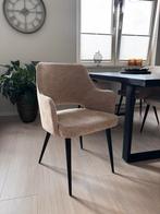 Eetkamerstoelen puck beige van Karwei 4st, Huis en Inrichting, Stoelen, Ophalen, Overige kleuren, Nieuw, Vier