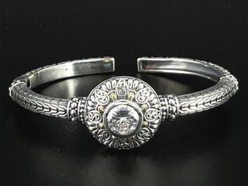 Massief zilveren designerarmband – handgemaakt beschikbaar voor biedingen