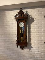 Te koop 2 gewukter Regulatur hoog 145cm Noten hout, Antiek en Kunst, Antiek | Klokken, Ophalen of Verzenden