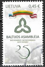 Litouwen 2016 mi.1230 BALTISCHE ASSEMBLEE 25 JAAR, Verzenden, Overige landen, Gestempeld