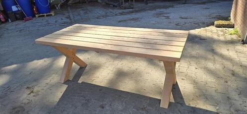 Douglas Tafel op maat gemaakt, Tuin en Terras, Tuintafels, Nieuw, Rechthoekig, Hout, Ophalen of Verzenden