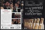 DVD Om De Wereld in 50 Concerten KCGO, Alle leeftijden, Zo goed als nieuw, Verzenden