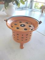 Vintage emaille thee warmhouder zonder theepot, Antiek en Kunst, Antiek | Emaille, Ophalen of Verzenden