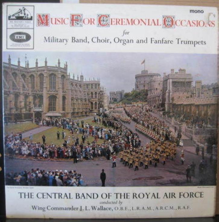 3 Lp's Engelse Militaire orkesten - Vinyl UK military Bands, Verzamelen, Militaria | Algemeen, Landmacht, Engeland, Ophalen