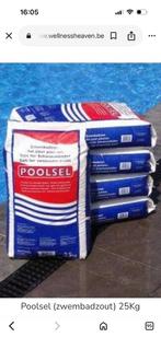 5 zakken poolsel zwembadzout 25 kg, Ophalen, Nieuw, Reinigingsmiddel