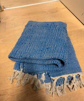 Blauw vloerkleed 80x130 cm beschikbaar voor biedingen