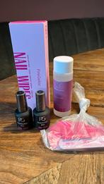 Pink Gellac Set - Nagelverzorging, Overige kleuren, Verzenden, Zo goed als nieuw, Handen en Nagels