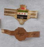 Sigarenbandjes Agio en Willem II, Ophalen of Verzenden, Zo goed als nieuw, Sigarenbandjes