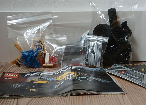 Lego technic 42058 stuntmotor, Kinderen en Baby's, Speelgoed | Duplo en Lego, Zo goed als nieuw, Lego, Complete set, Ophalen of Verzenden