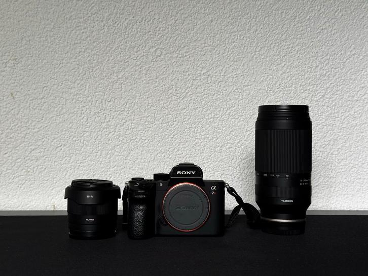 Sony a7RIII set met 2 lenzen, Audio, Tv en Foto, Fotocamera's Digitaal, Gebruikt, Spiegelreflex, Sony, Geen optische zoom, Ophalen