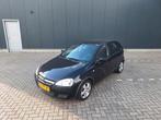 Opel Corsa 1.2 16V 5D 2004 Zwart, Airco, 90.000km!, Voorwielaandrijving, 450 kg, 74 pk, Zwart