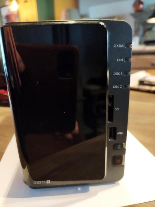 Synology DiskStation DS211+, Computers en Software, NAS, Zo goed als nieuw, Ophalen of Verzenden