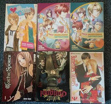 6 Mangaboekjes - Nieuwstaat beschikbaar voor biedingen