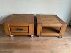 Massief houten salontafels, Huis en Inrichting, Tafels | Salontafels, Ophalen, 50 tot 100 cm, Vierkant, 50 tot 100 cm