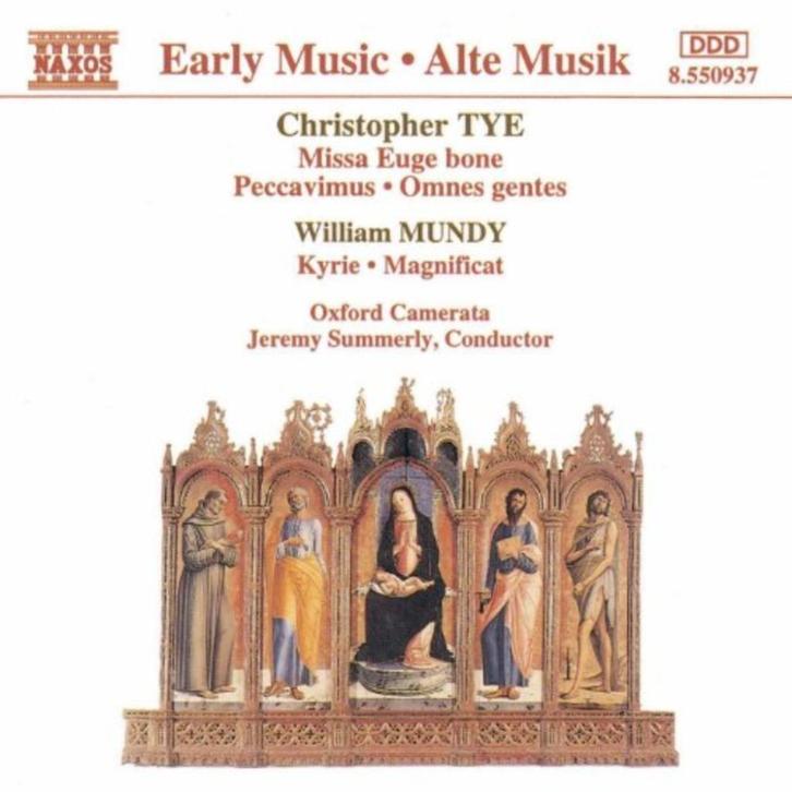 Christopher Tye & Wiliam Mundy / Missa Euge bone, Cd's en Dvd's, Cd's | Klassiek, Gebruikt, Vocaal, Middeleeuwen en Renaissance