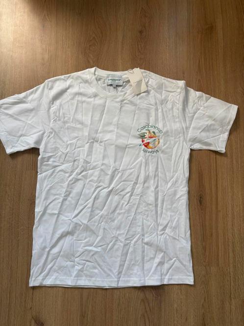 Casablanca T-shirt, Kleding | Heren, T-shirts, Zo goed als nieuw, Maat 52/54 (L), Wit, Ophalen of Verzenden