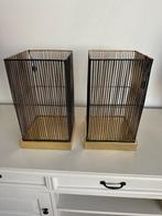 2 Riverdale Kaarsenhouders - Nieuwstaat, Ophalen of Verzenden, Zo goed als nieuw, Metaal, Minder dan 50 cm