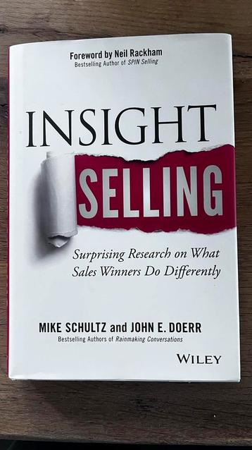 Insight Selling - Hardcover Boek beschikbaar voor biedingen