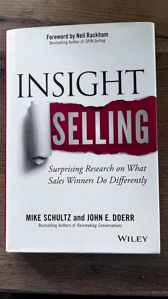 Insight Selling - Hardcover Boek, Boeken, Economie, Management en Marketing, Zo goed als nieuw, Management, Ophalen of Verzenden