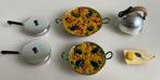 VINTAGE Magneten Paella Pan Ketel Leuk voor in Poppenhuis !, Antiek en Kunst, Curiosa en Brocante, Ophalen of Verzenden