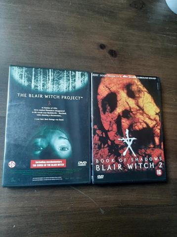 The Blair Witch Project 1 & 2 op dvd.