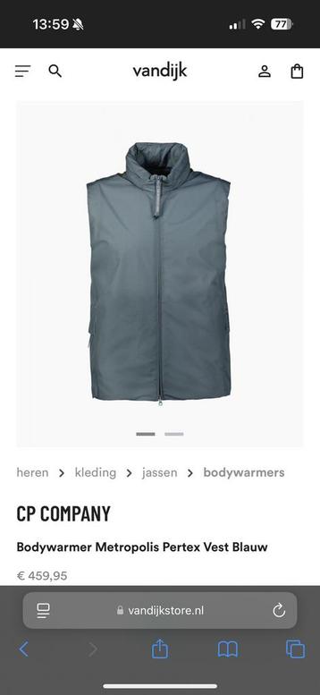 Cp Company the metropolis pertex blauw Nieuw  beschikbaar voor biedingen