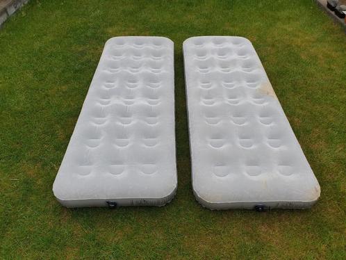 2 x Luchtbed Quechua luchtbedden 185 x 70 cm outdoor kampeer, Caravans en Kamperen, Luchtbedden, Zo goed als nieuw, 1-persoons