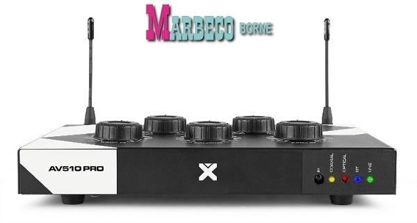 Karaoke mixer, Karaoke microfoon controller, Draadloos UHF, Vonyx, Nieuw, Info@marbeco.nl, Complete set