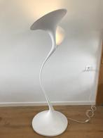 Vloerlamp lamp design uniek kunst object wit bloem tulp, Ophalen