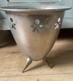 Prachtige metalen Art Deco wijnkoeler Alessi style, Antiek en Kunst, Ophalen of Verzenden