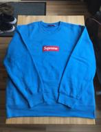 Supreme Box Logo Crewneck FW22 Blue XLarge, Kleding | Heren, Truien en Vesten, Blauw, Ophalen of Verzenden, Maat 56/58 (XL), Supreme