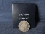 Metalen penning 8e Lustrum Commercieele club Groningen 1986, Postzegels en Munten, Penningen en Medailles, Ophalen of Verzenden