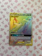 Rainbow Rare Latias & Latios Tag Team GX NM, Ophalen of Verzenden, Zo goed als nieuw, Losse kaart