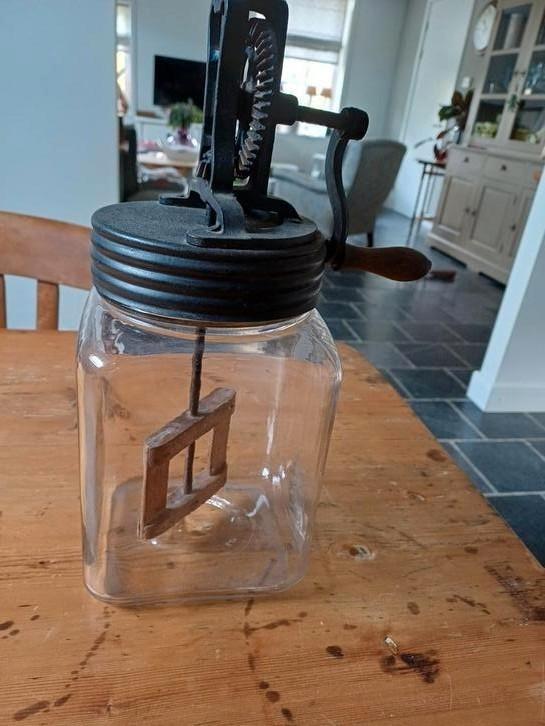 Antieke Boterkarner, Antiek en Kunst, Antiek | Keukenbenodigdheden, Ophalen of Verzenden